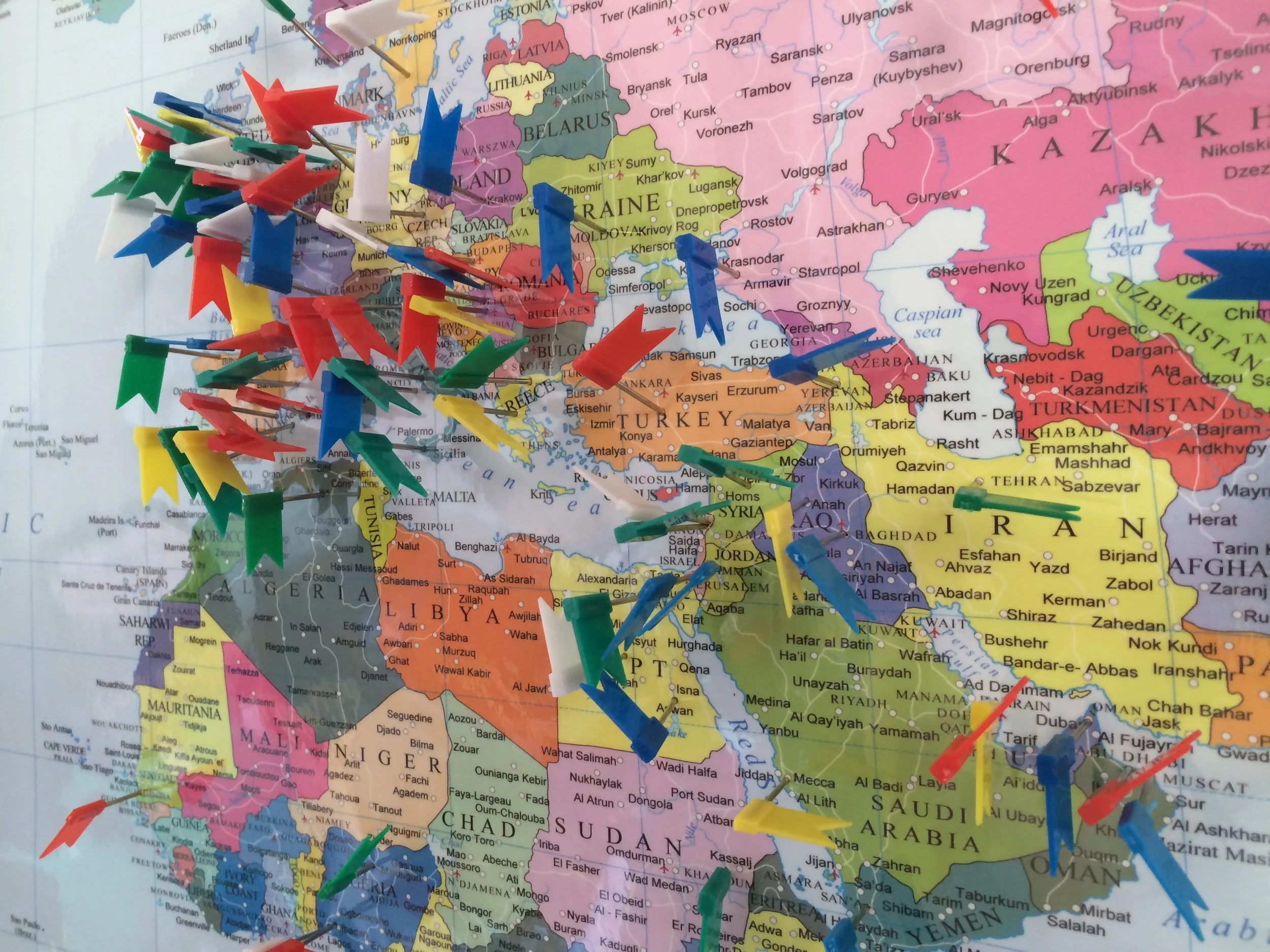 Leeds Prayer map pins.JPG