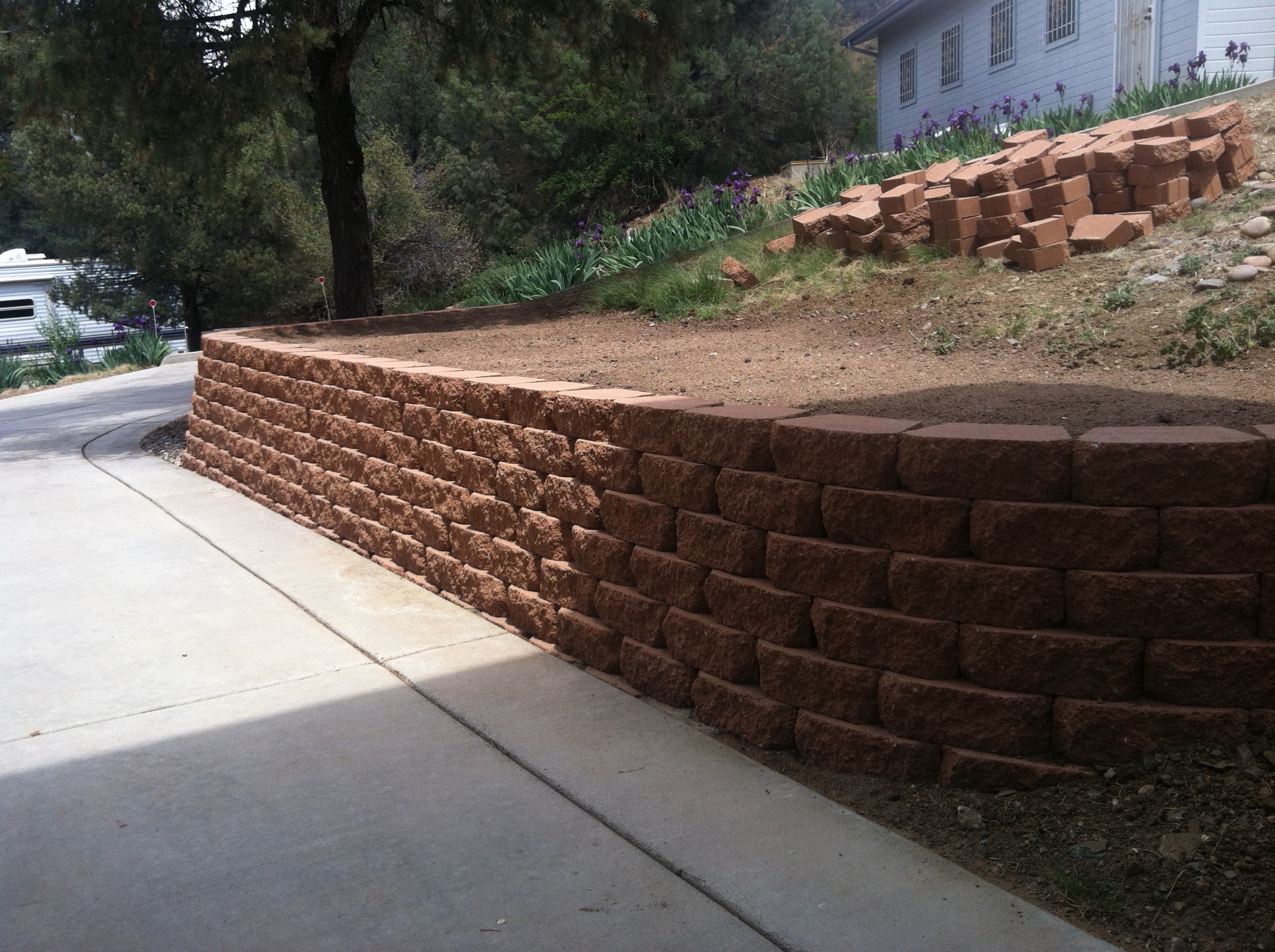  Retaining wall project  