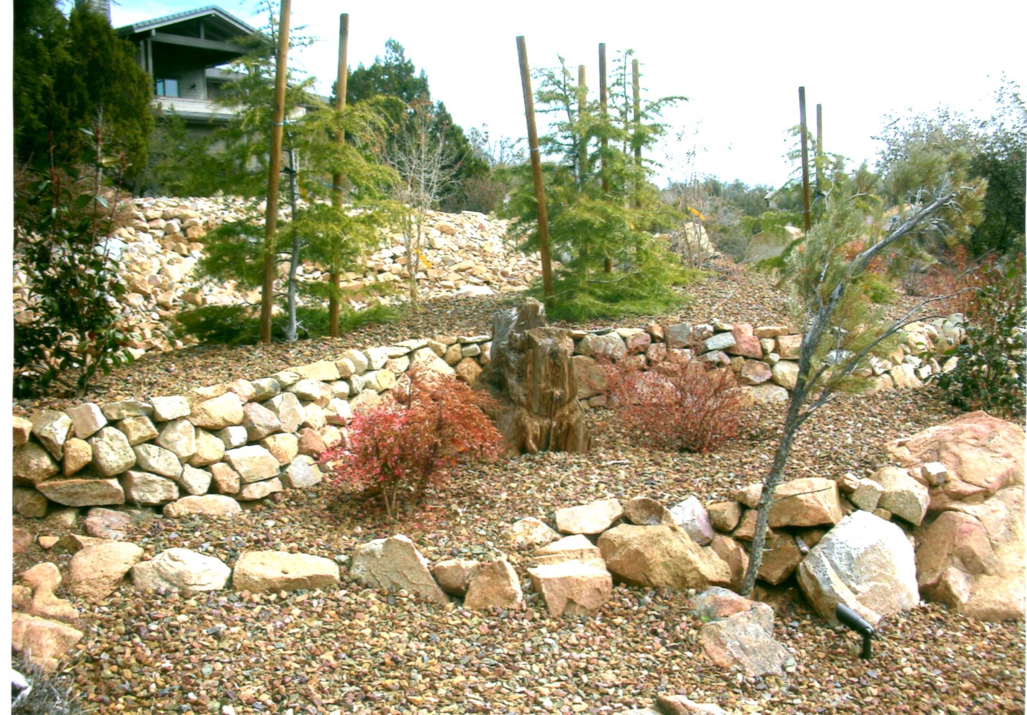 Added this extension to a customers yard, trees will grow and provide a great visual barrier.