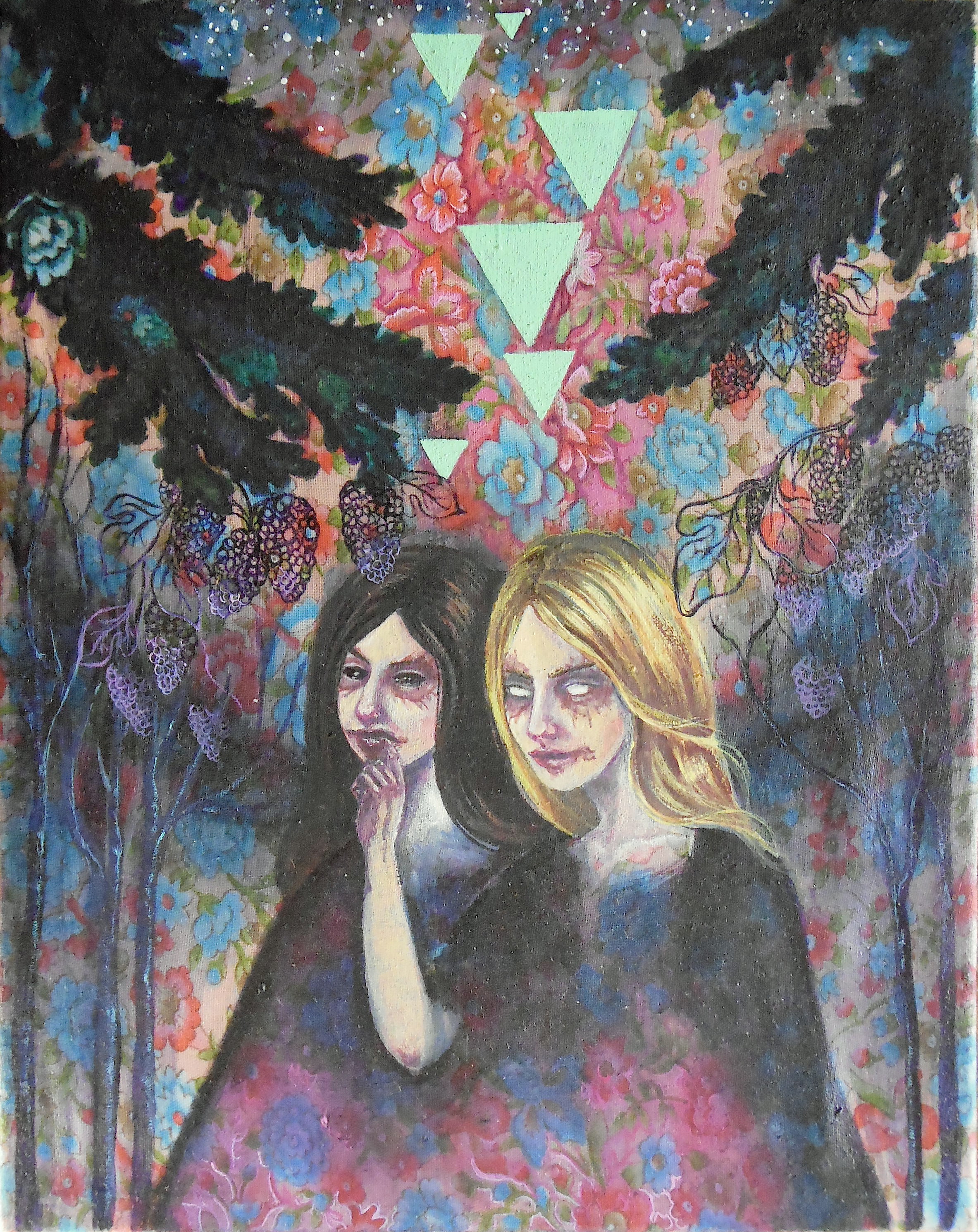 In the Dark Woods (Pink)