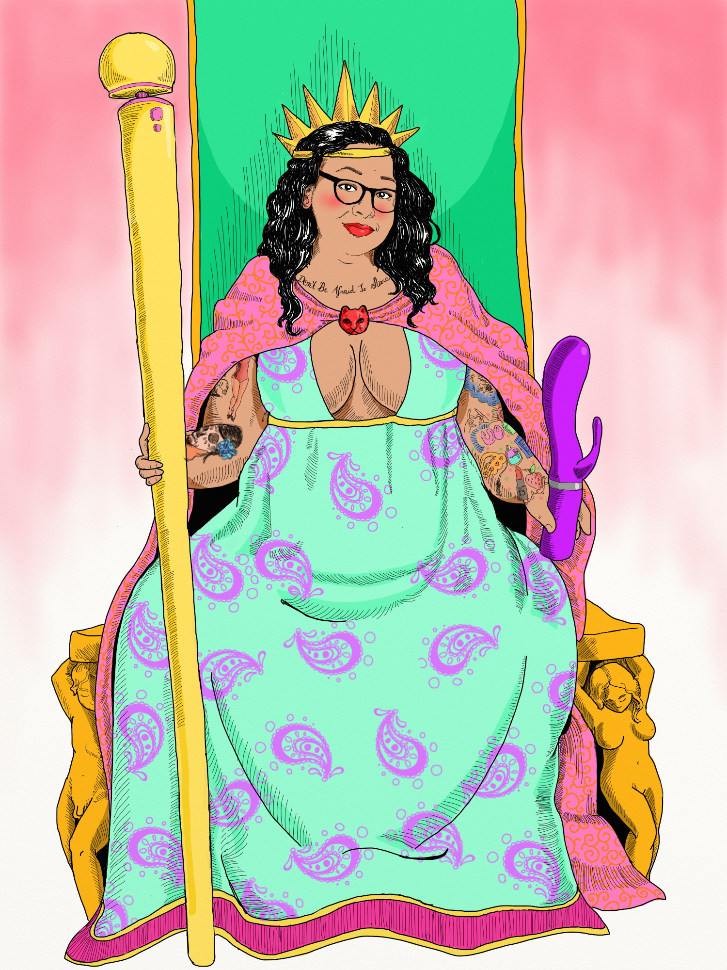 Carly, Queen of Wands