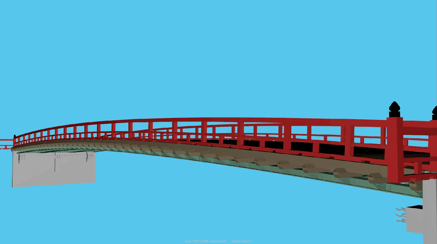 Spirited Away Bath House Bridge