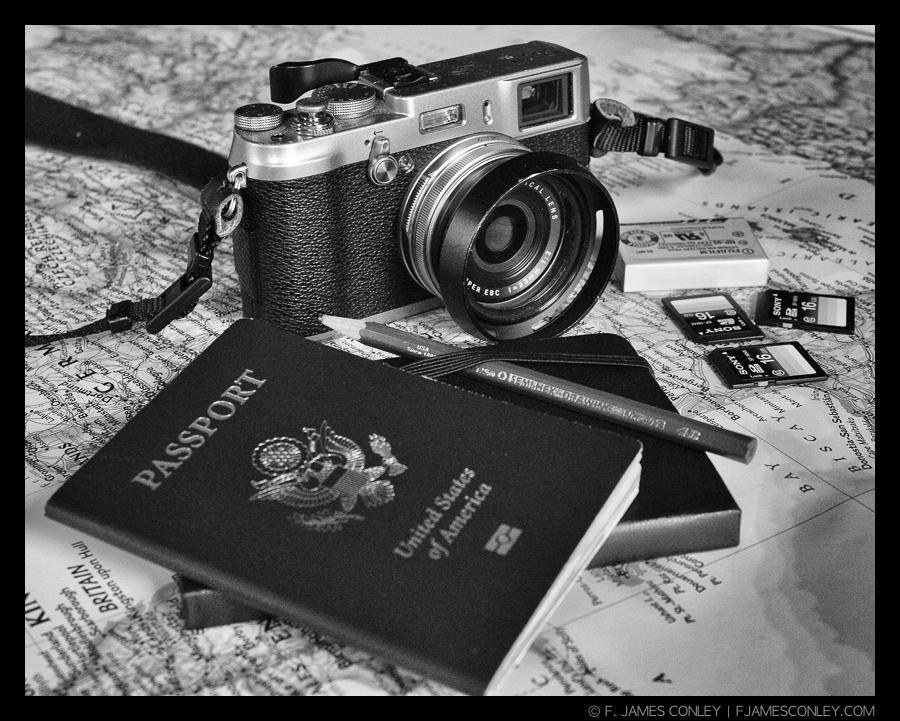 The photographer of modern life needs very little to accomplish the task. A small camera with a fixed lens is a great tool.
