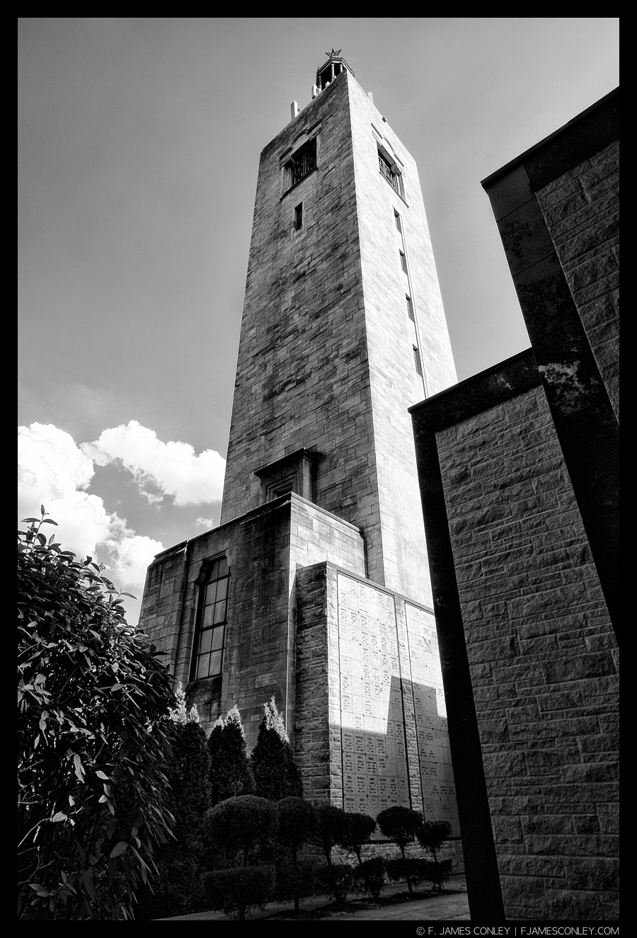 Get a little lower to enhance the wide-angle perspective.