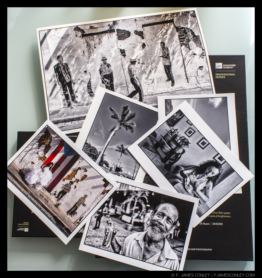 High quality, cotton art paper is never a bad choice.