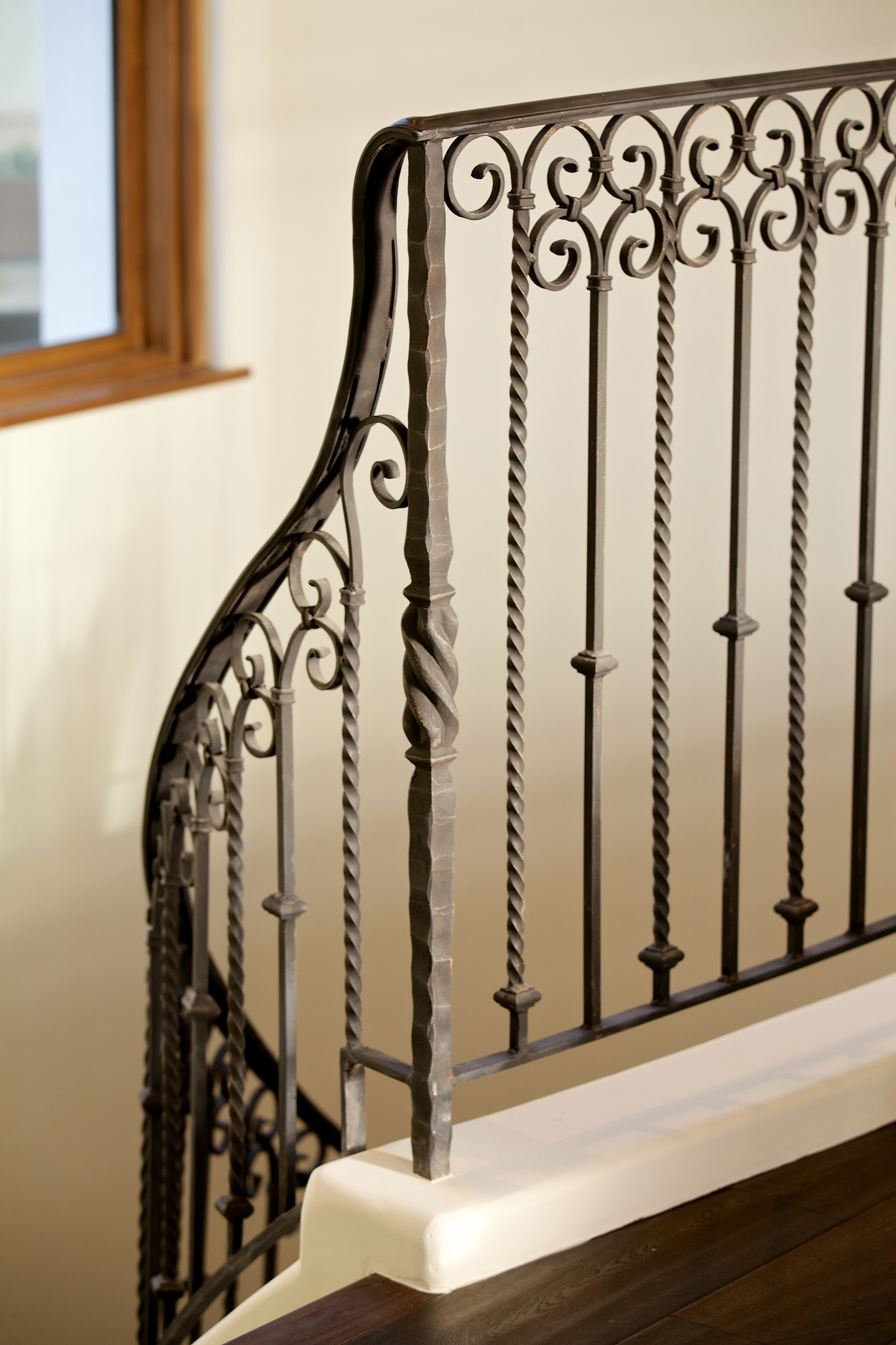 Custom Hand Forged Railing