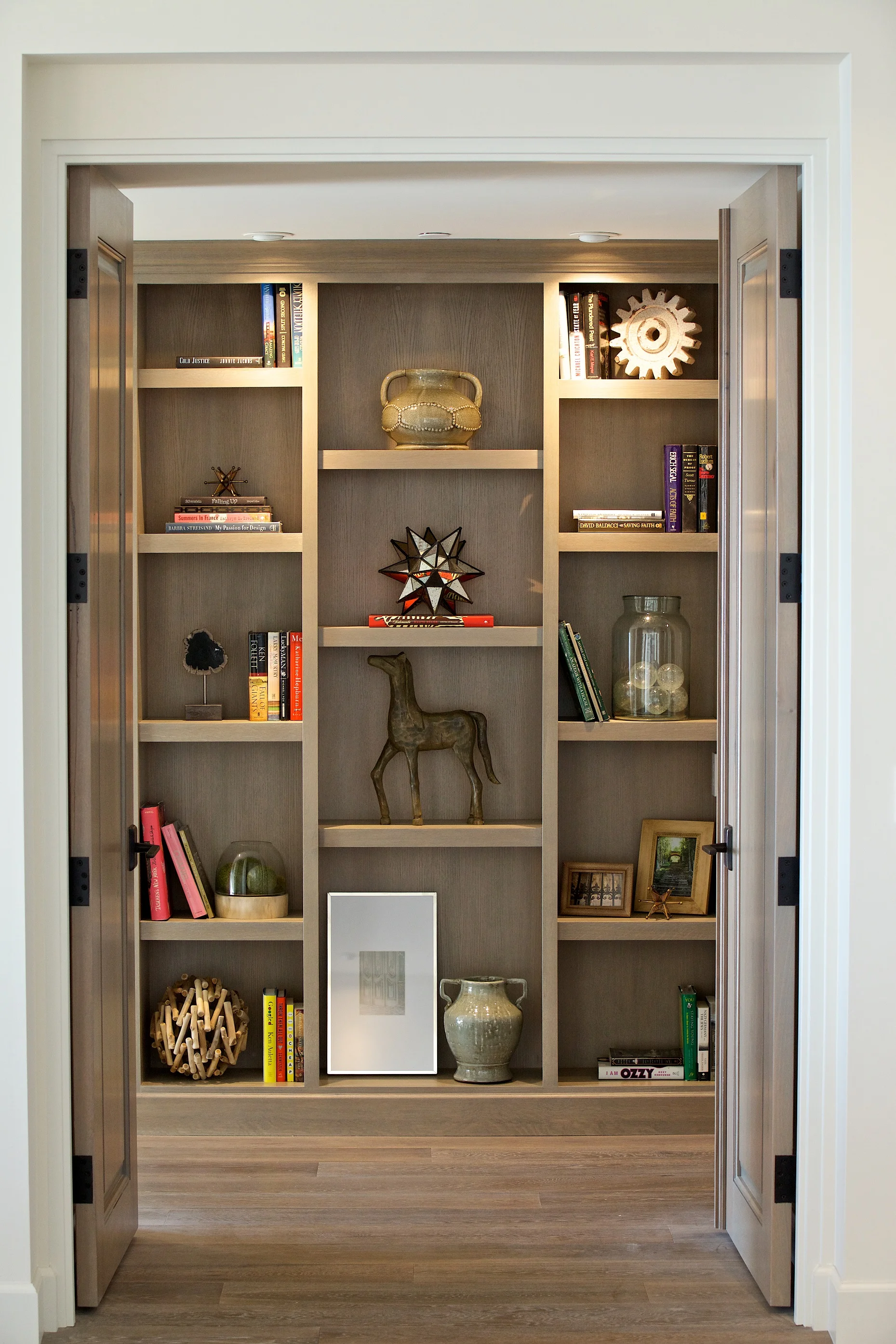 Custom Wall Shelving