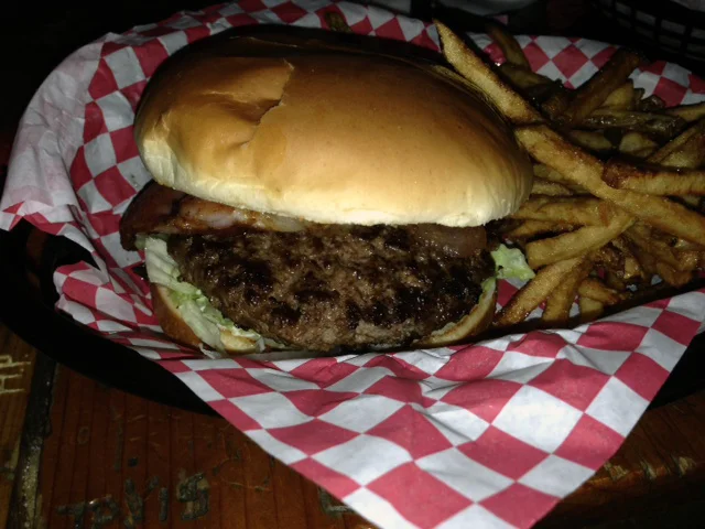 The burger you'd wait over an hour for?