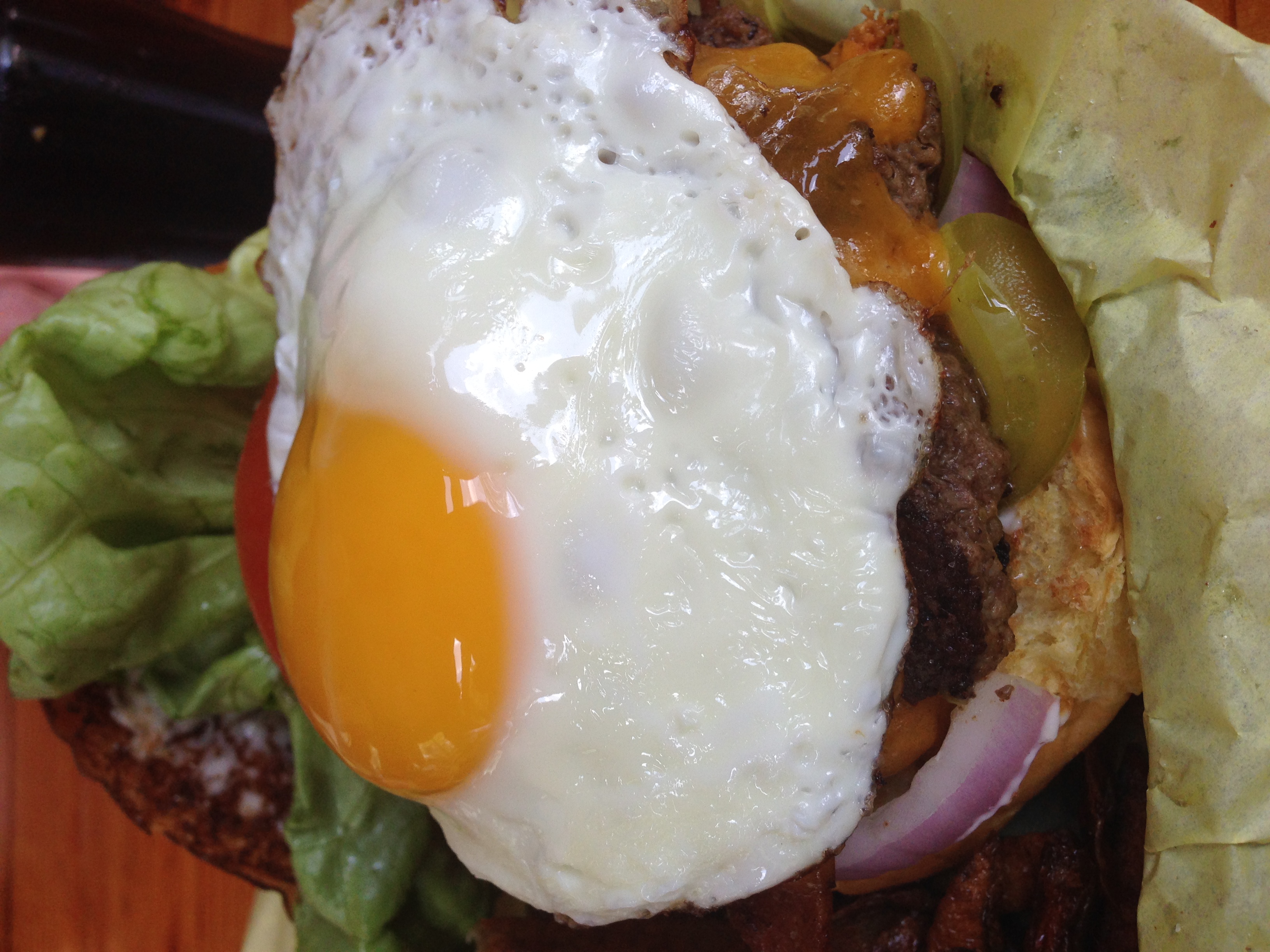 The Rancor - 1/2lb Angus-beef burger at Petrol Station