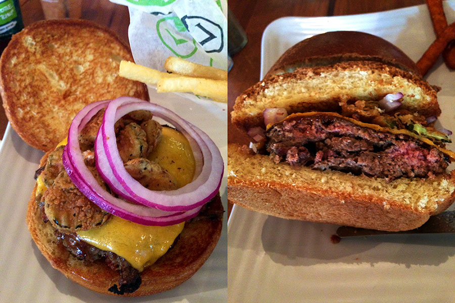 The uninspired Austin Burger - Liberty Burger, Dallas.