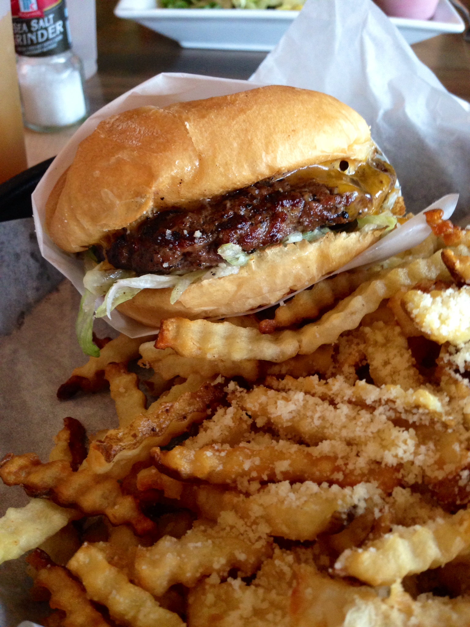 The New & Improved Burger by Jerry