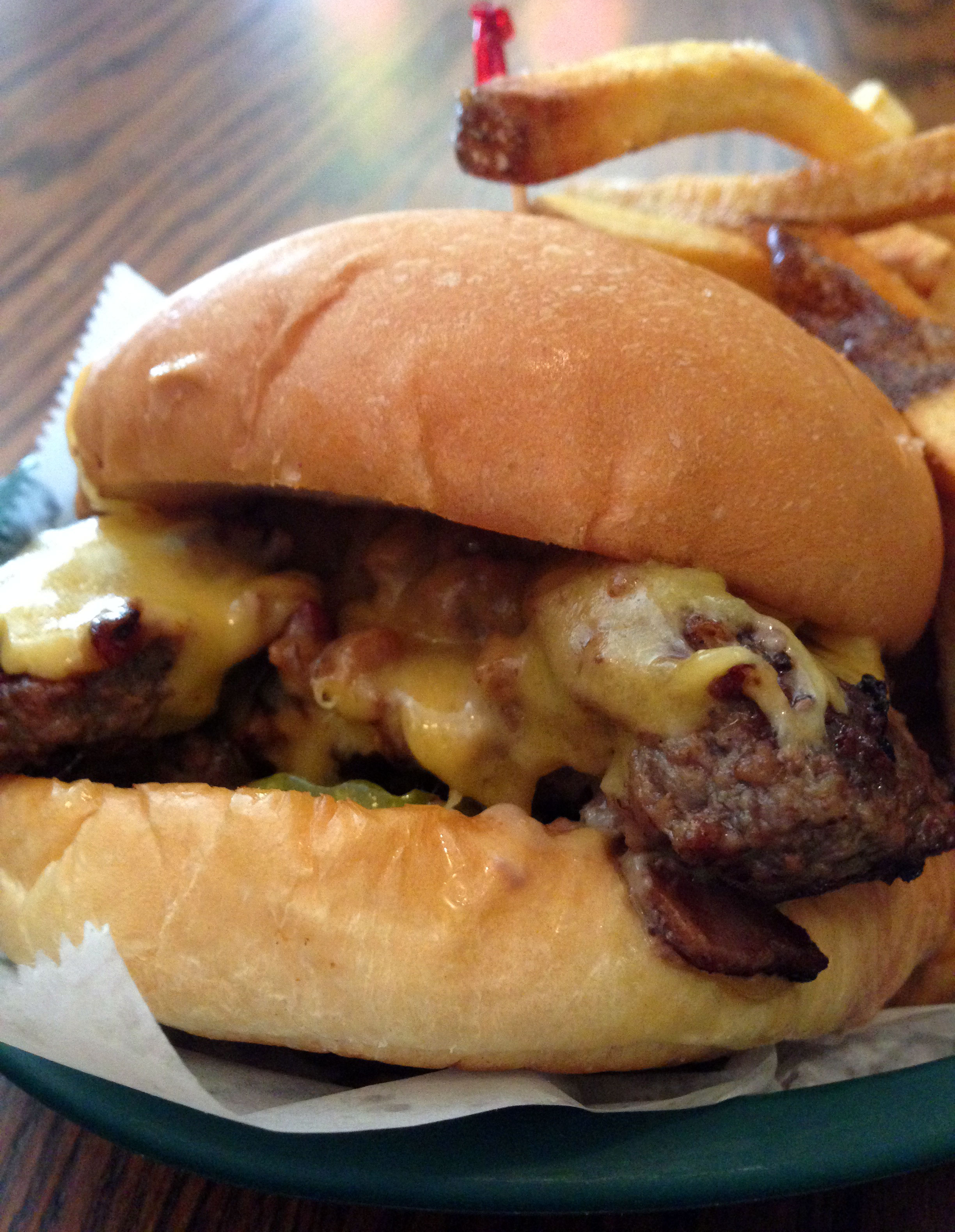 The Bacon Blucy at The Blue Door Pub