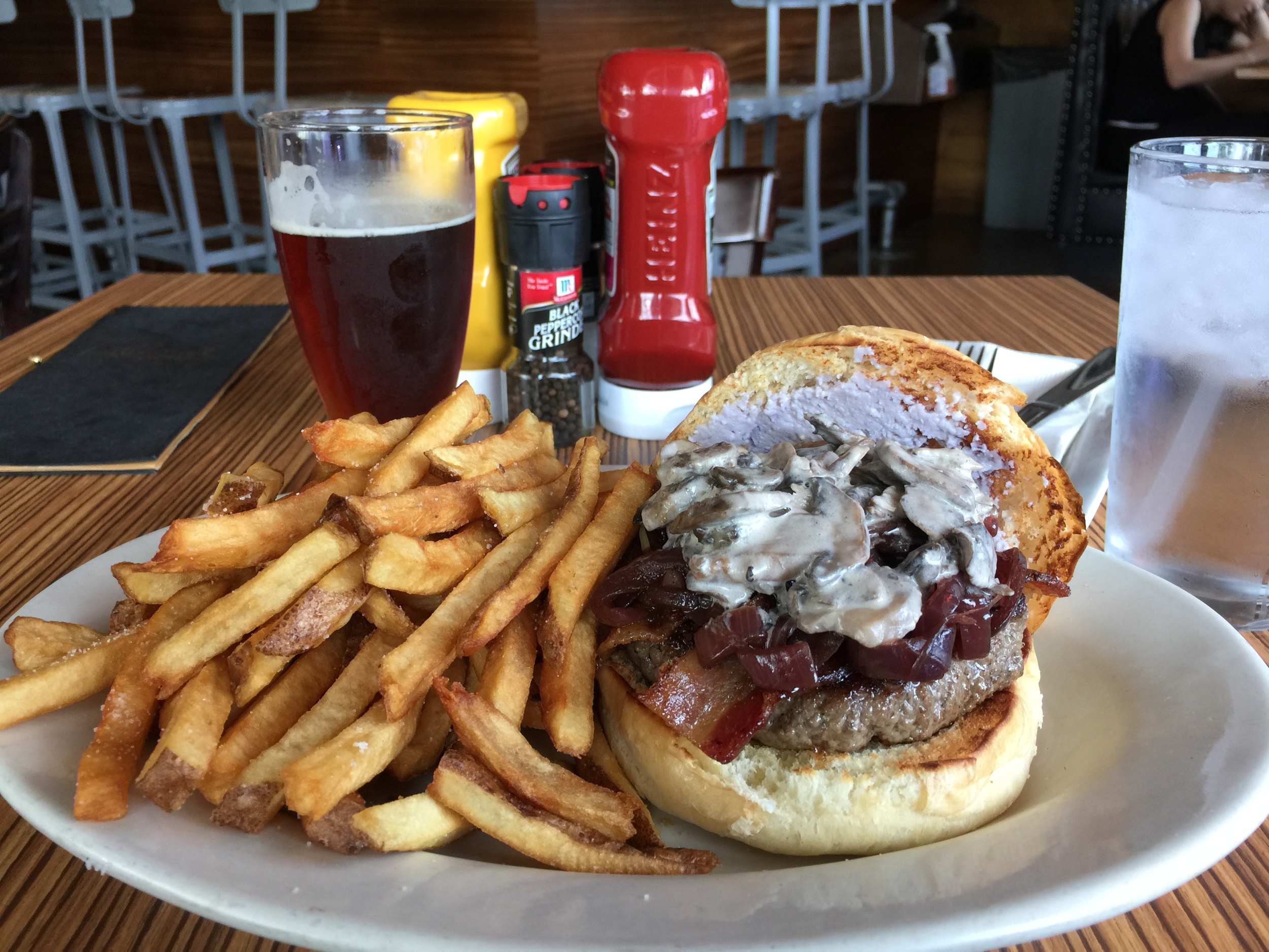 The Bewitching Stilton Burger from Witchcraft Tavern & Provision, Co.
