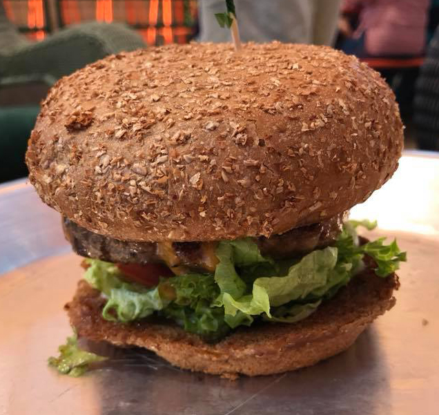 River Oaks CC Burger from Rodeo Goat - Houston
