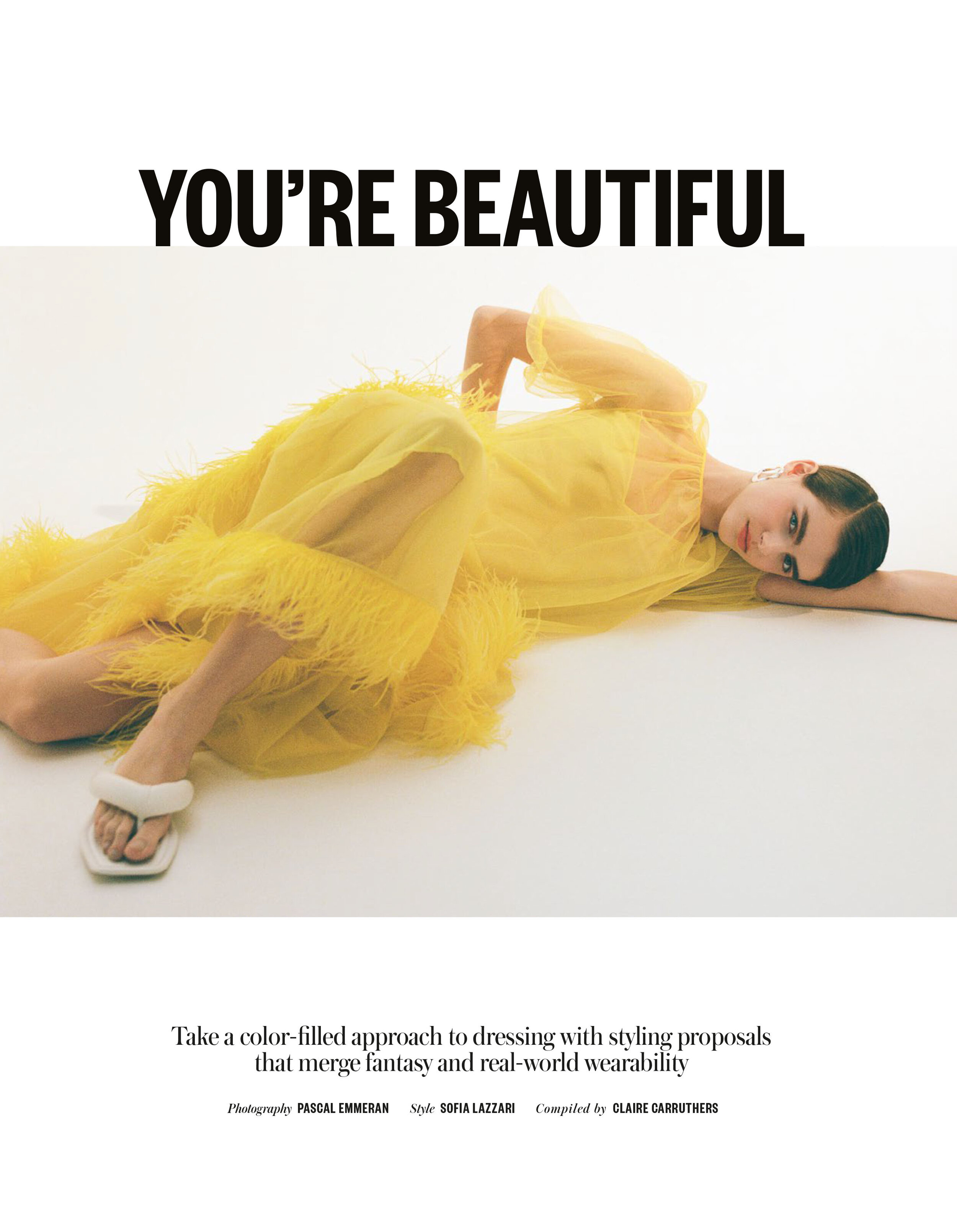 VOGUE ARABIA, YOU'RE BEAUTIFUL