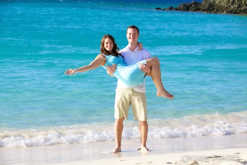 St John Honeymoon Trunk Bay Beach — CROWN IMAGES