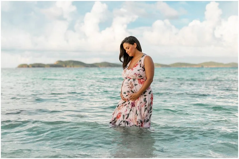 Maternity Session St. Thomas: Brittney and Forest