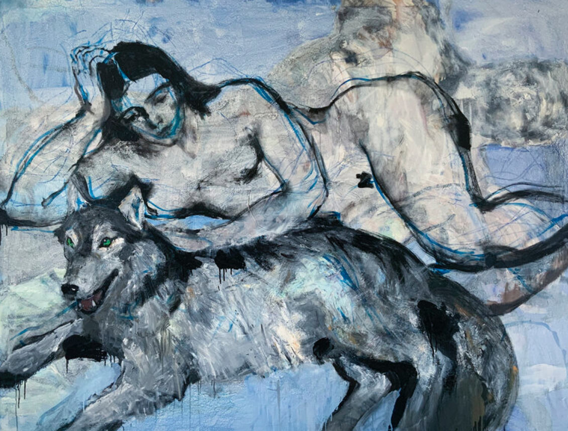 Maria Naidyonova, "Blue," 2020