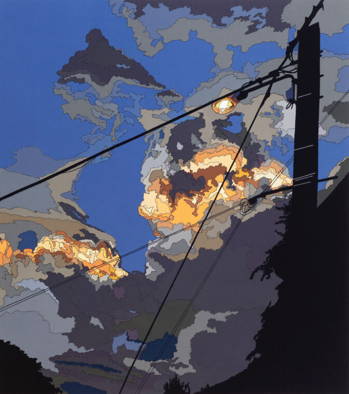 ROWENA DRING, Grid Painting, 2015