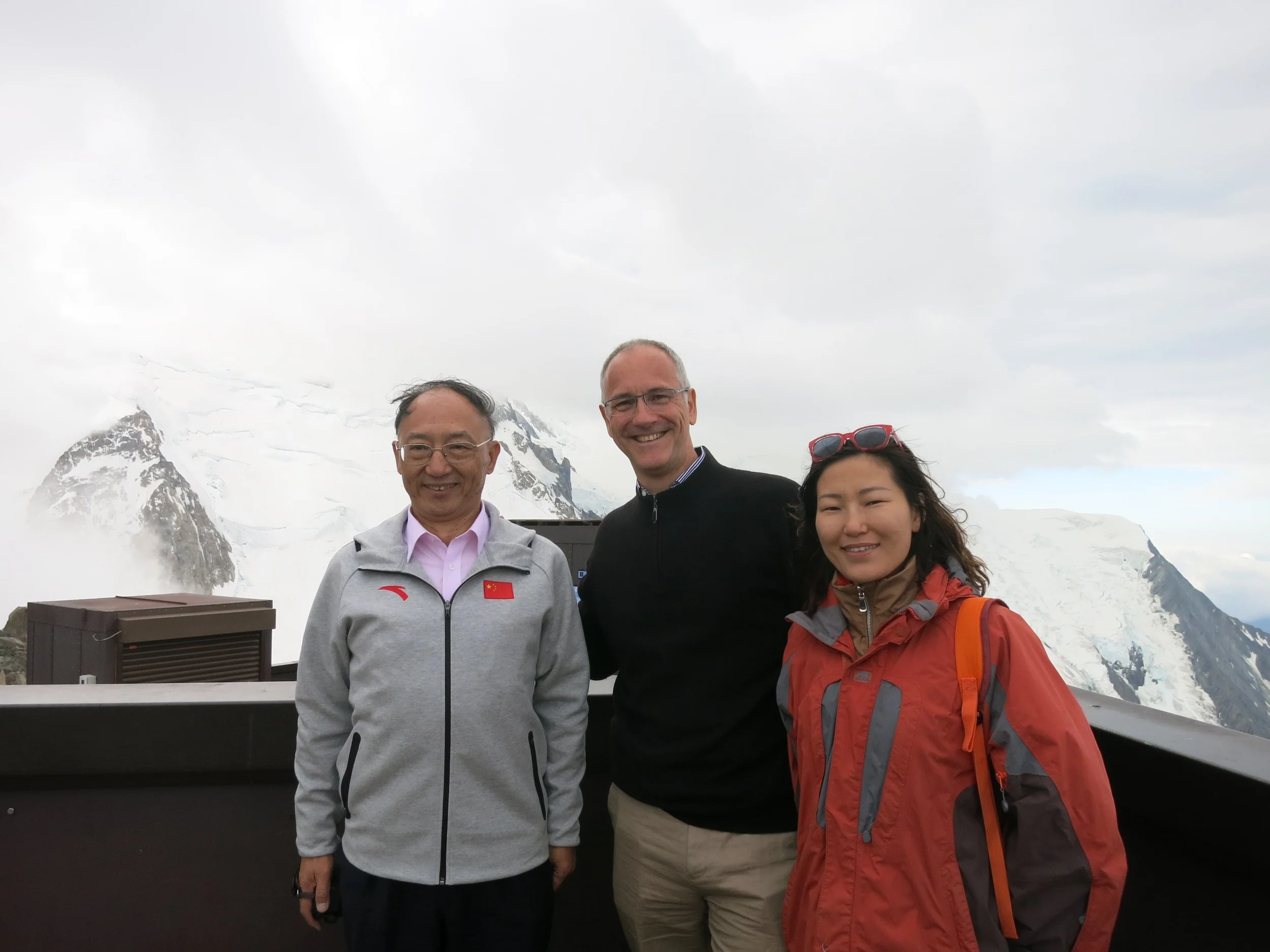 Mr. LIU Peng and NDA's CEO Emmanuel DELARUE, Vice President Qiu Yang