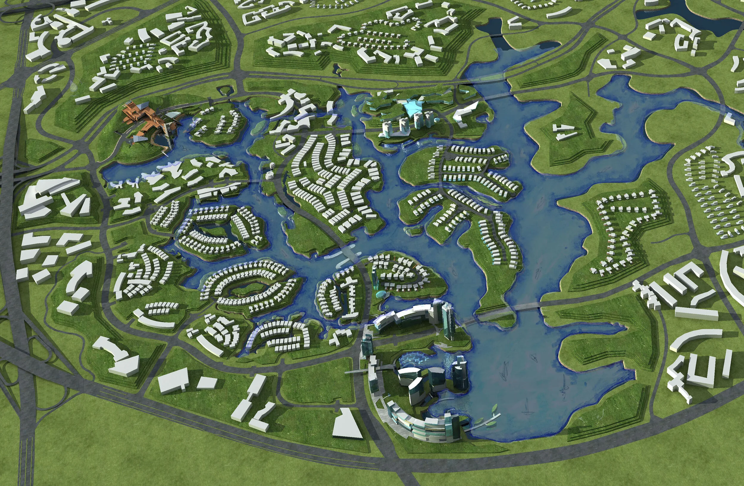 NDA Group | Chengdu Luxe Lake Gallery