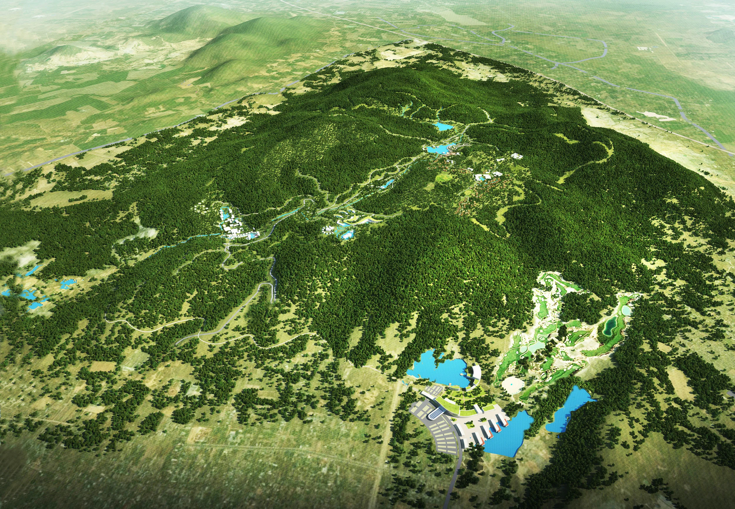 Vung Tau Dinh Mountain Resort Planning