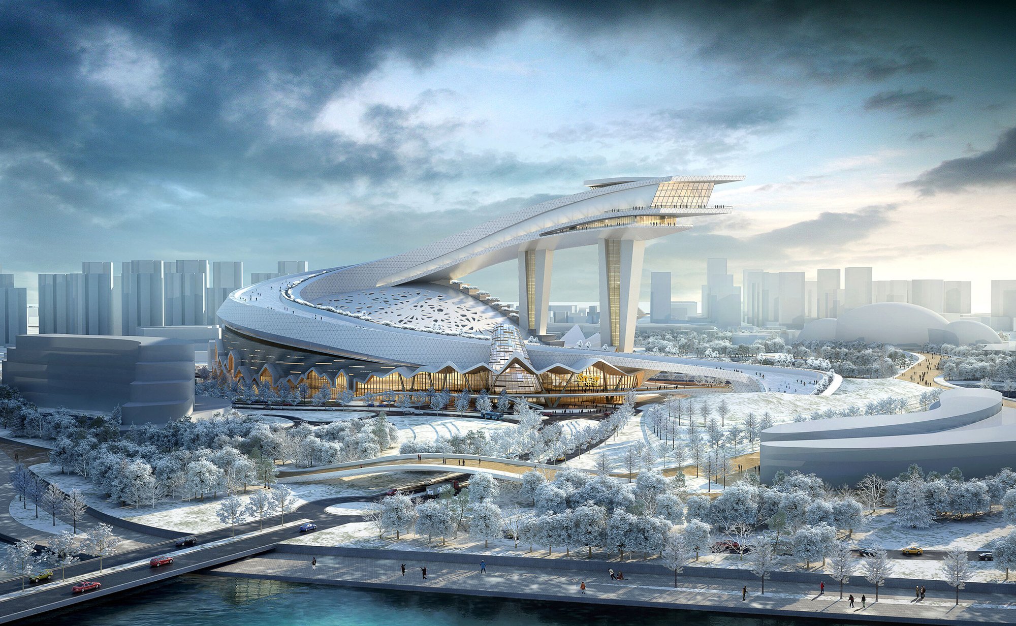 NDA设计让我们也能在城市里滑雪！