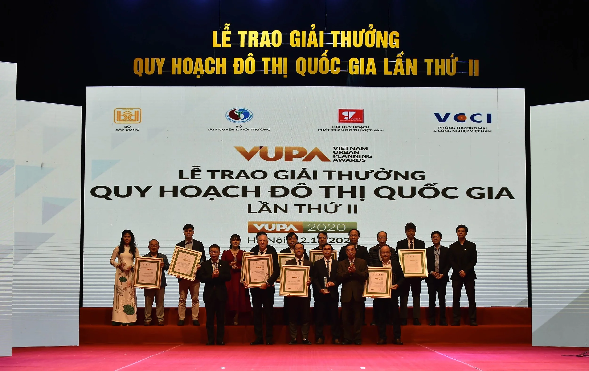 NDA GROUP WINS THREE PRESTIGE PRIZES IN THE SECOND  VIETNAM URBAN PLANNING AWARD (VUPA)