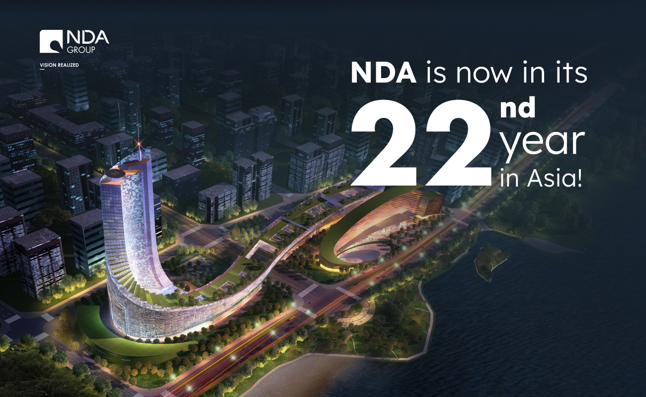 NDA IS NOW IN ITS 22ND YEAR IN ASIA!