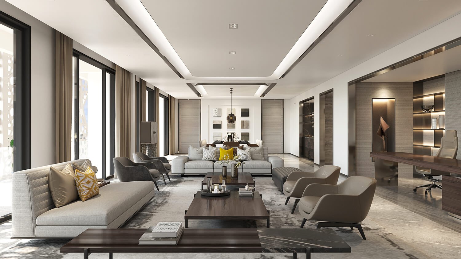 President suite - Living room