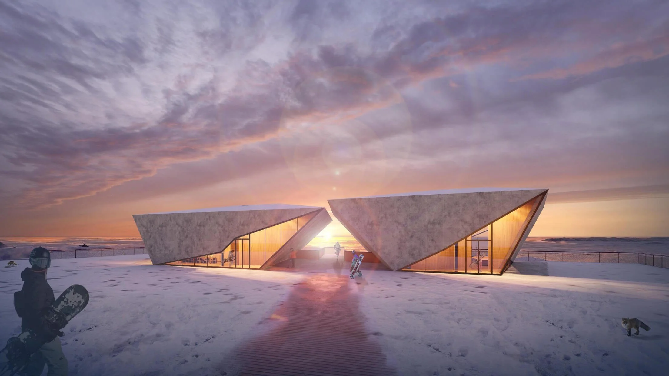 Xinjiang Keketuohai Iconic Boutique Architecture