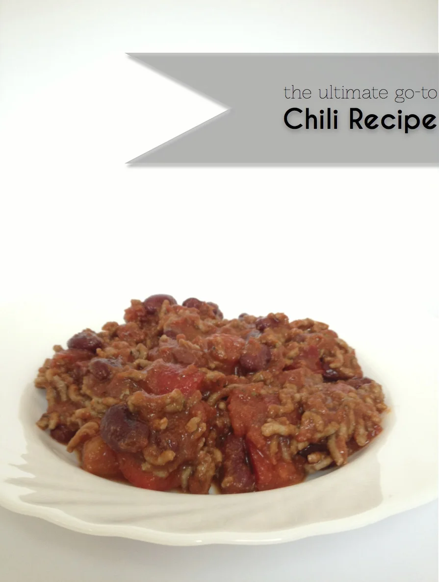 The Ultimate Go-To Chili Recipe