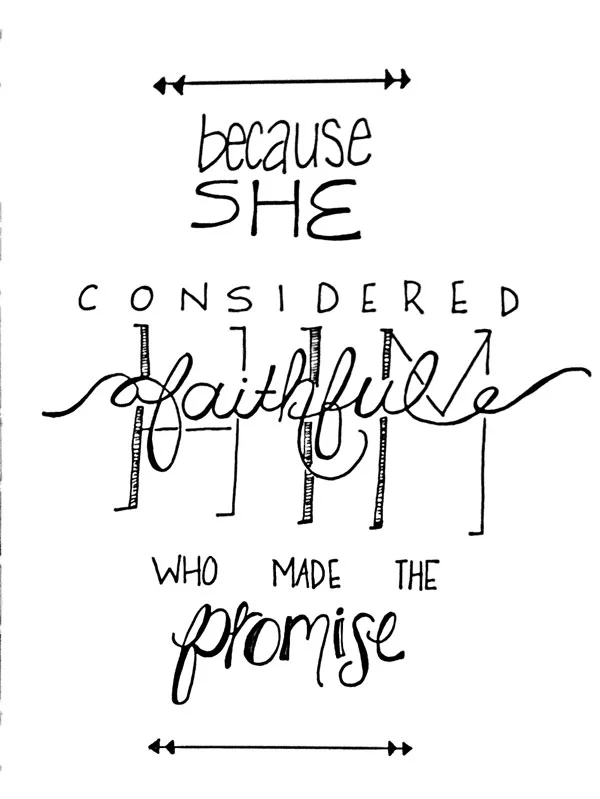 He is Faithful | via Frame of Reference | Copyright Niki Shirkman