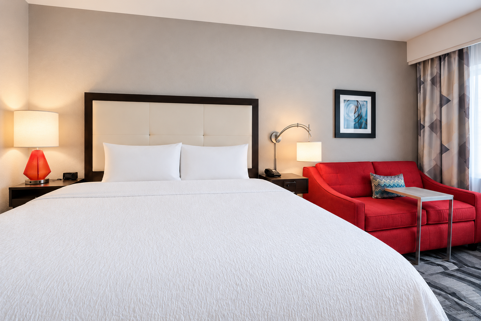 Guest Room at Hampton inn Spring Hill TN