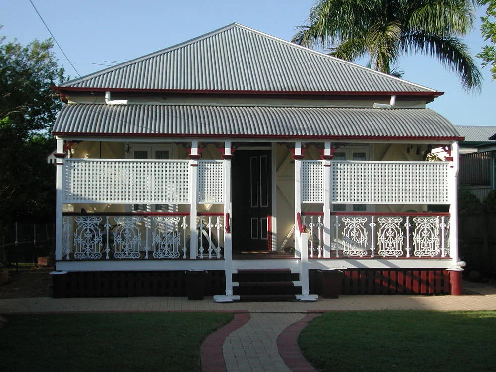 A traditional Queenslander house -&nbsp;an inspirational image for a the design of a multi-residential building&nbsp;in South Brisbane that I worked on while at Elenberg Fraser. We looked at the idea of&nbsp;designing the building's balconies&nbsp;t…