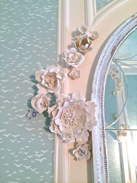 Flower Installation for Laura Krey Design