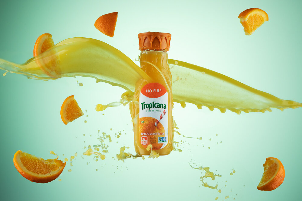 Tropicana OJ Splash