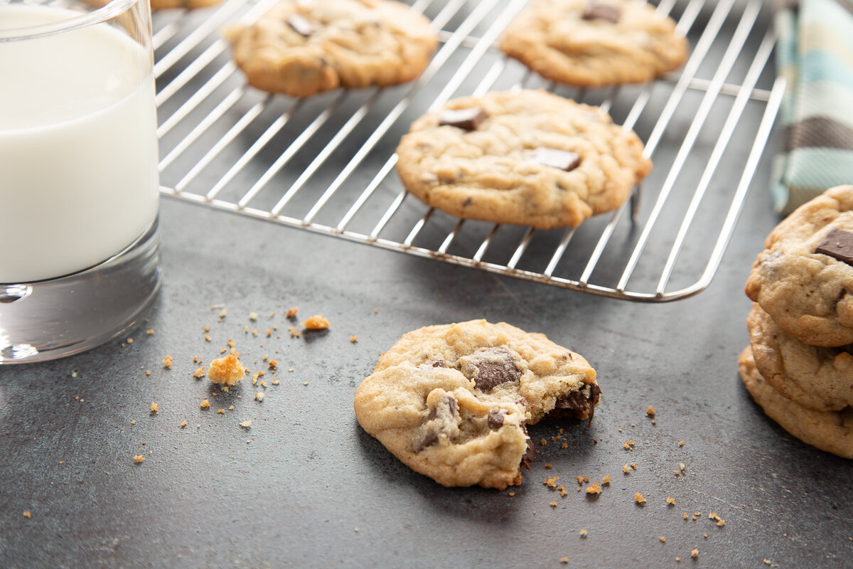 Chocolate Chip Cookies & Milk