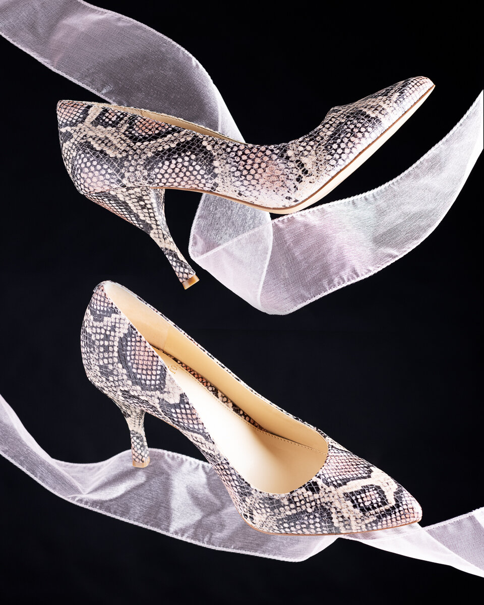 Vince Camuto Snake Skin Shoes