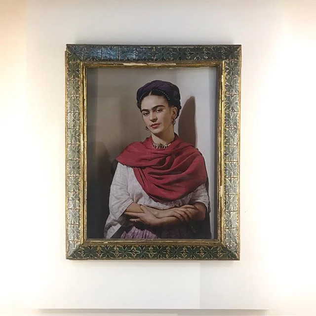 La Casa Azul 🔷 birthplace, home, and studio of Frida Kahlo - aka complete badass force of nature. 🌺 
Visiting this space in Coyoac&aacute;n was unreal. I have admired her tragically beautiful story like many others for so long. Truly an icon 🙌🏼 #