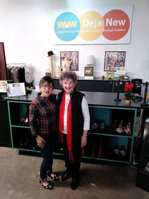 IPOC President Freeda Koopmans with Ginger Juarez of WHW