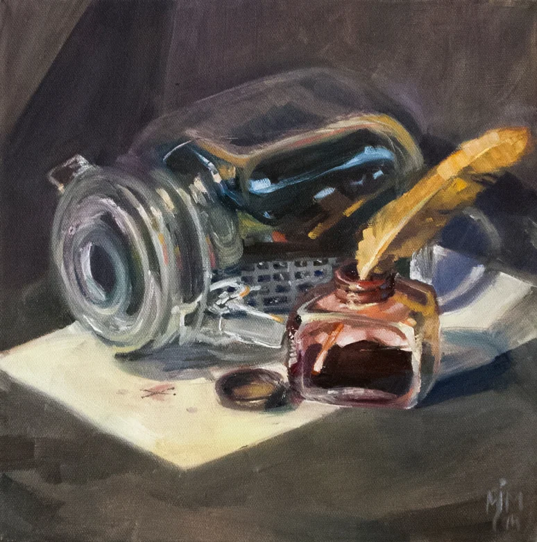 MichelleMontrose-SanDiegoCA-QWERTY-OilonCanvas-12x12in-400usd.jpg