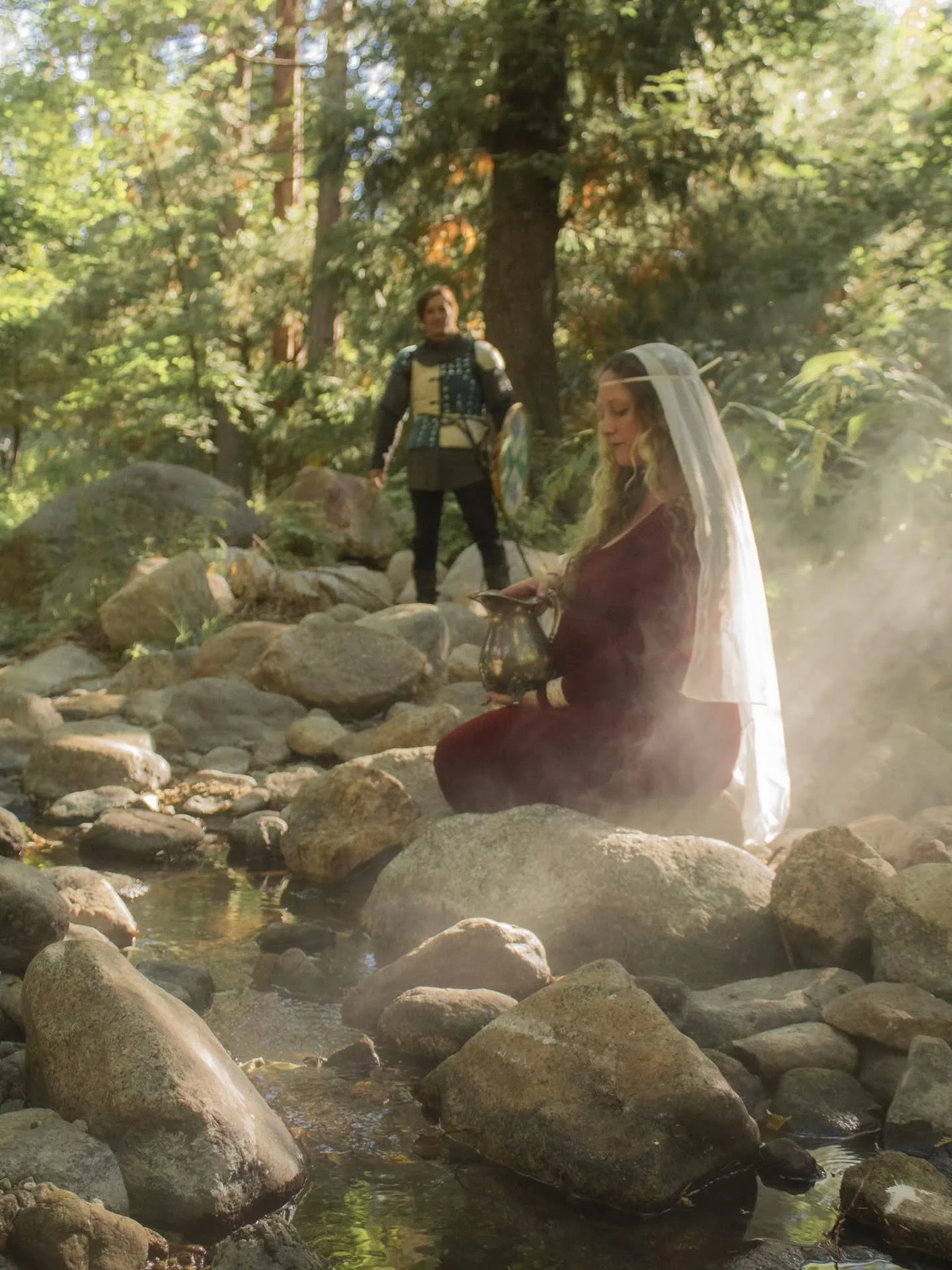 We are expecting! Of course we had to do a themed photo shoot. I don't often share photos of myself here but big news deserves to be shared! 
.
.
.
#maternityphotoshoot #renaissancefaire #idyllwild #preraphaelite #dreamymaternity