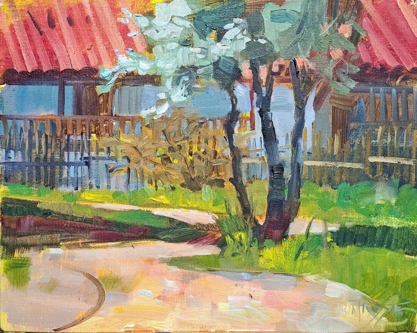 "Old Town Olive"
I just love the blueish silvery tone that olive tree leaves get on a sunny day. There are a few of these trees in old town, San Diego. Always a joy to be out painting. 
#sandiego #olivetree #sandiegoartist #originalart #ori