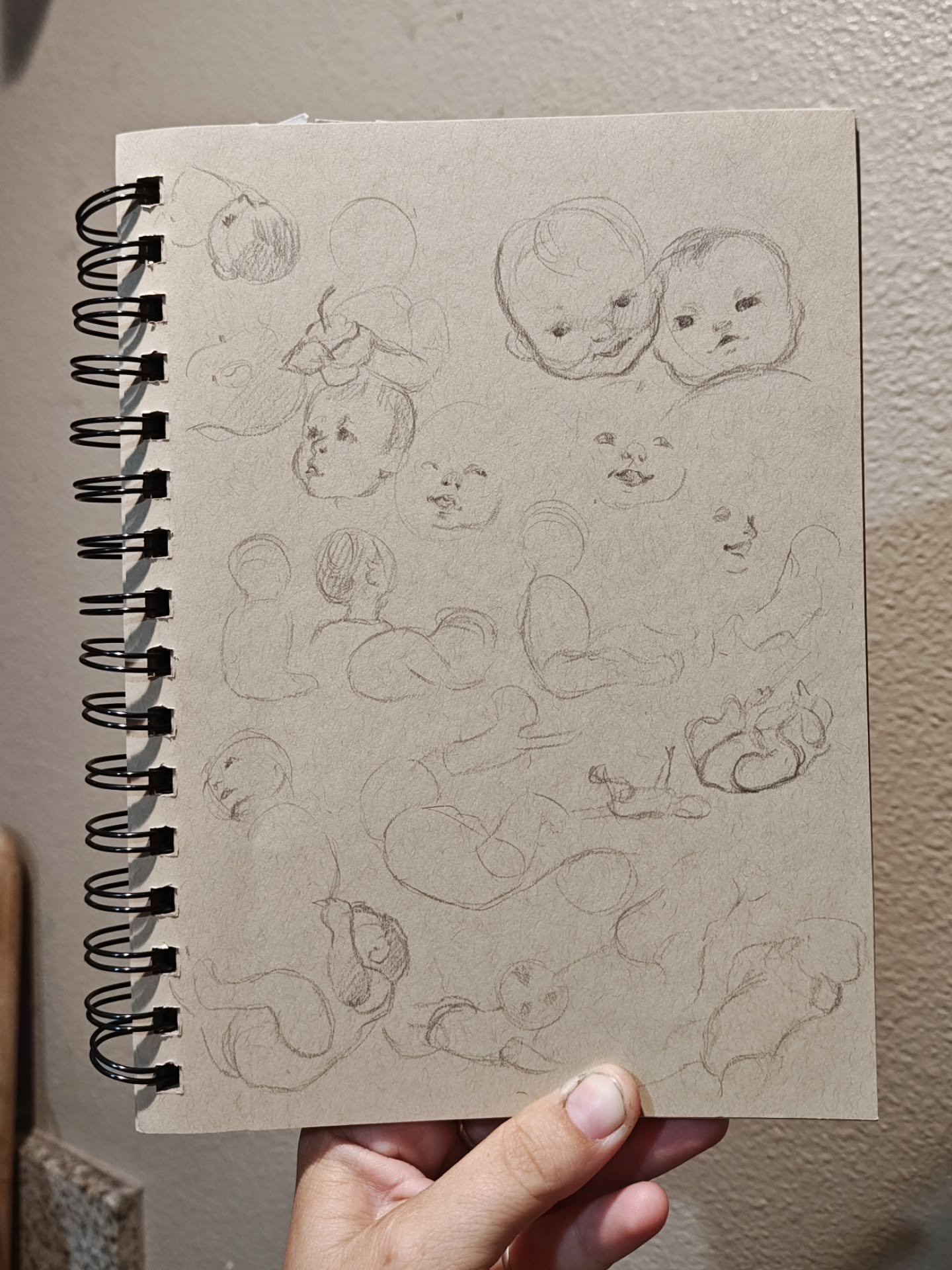 Day 14 #stradaeasel 
Feeling a little burnt out from camping all weekend, so just a sketchbook page tonight. Did some gestures while my baby played with his toys. Hard to believe he will be a year soon !