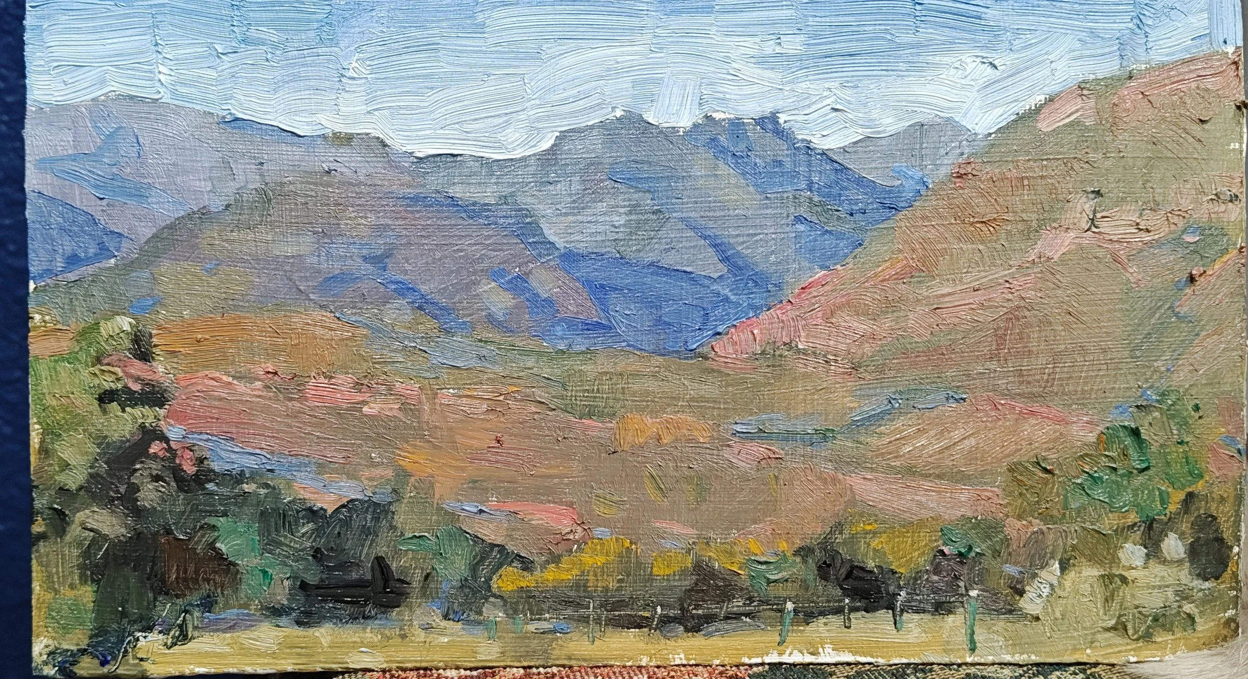 "Nothing Deprived of Warmth" original oil painting