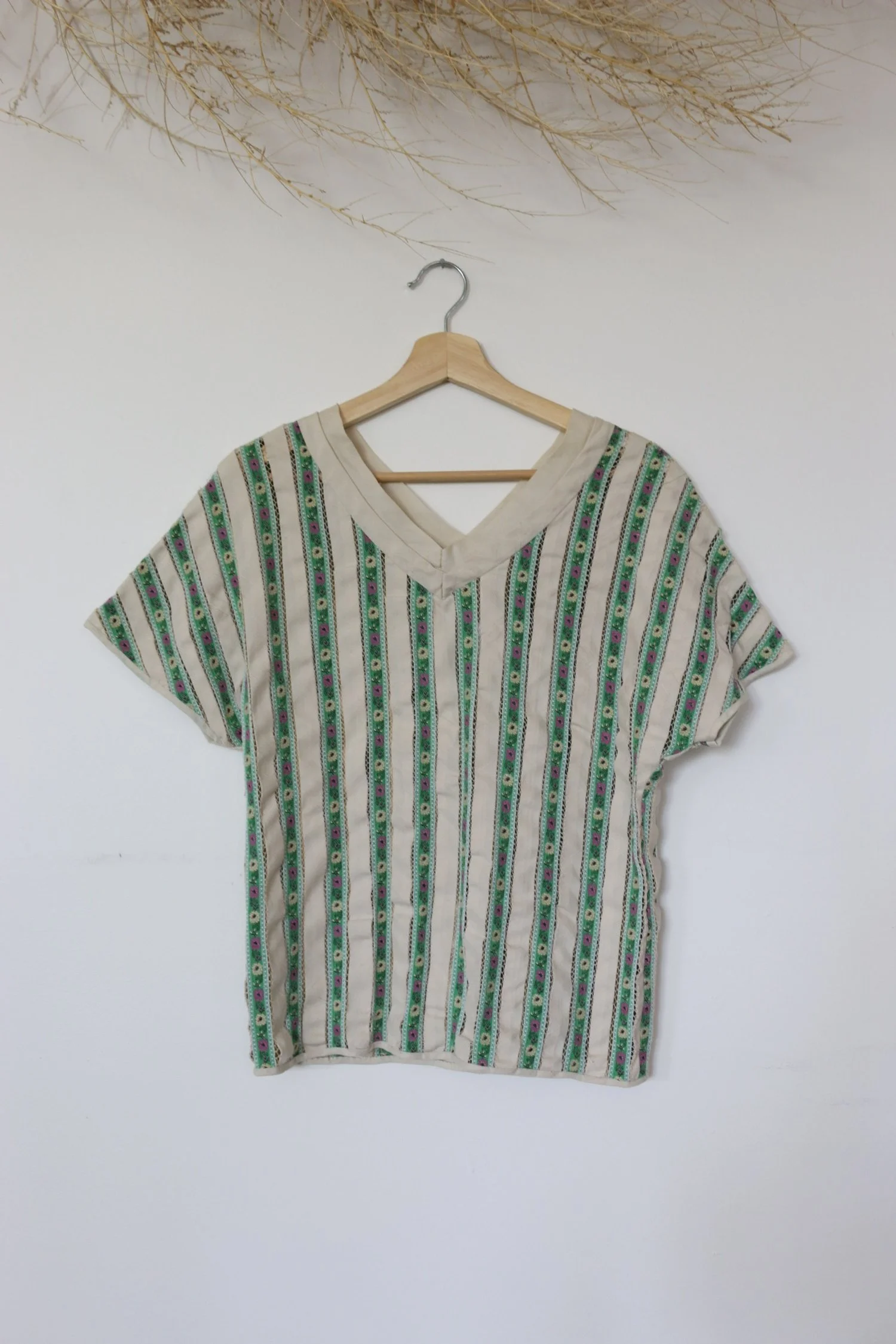 Vintage 1950's-1960's  Handmade Blouse