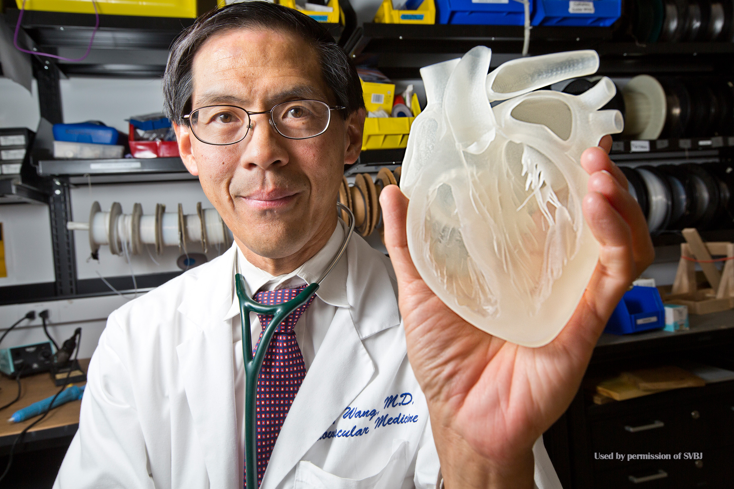 3-D Printed Human Heart