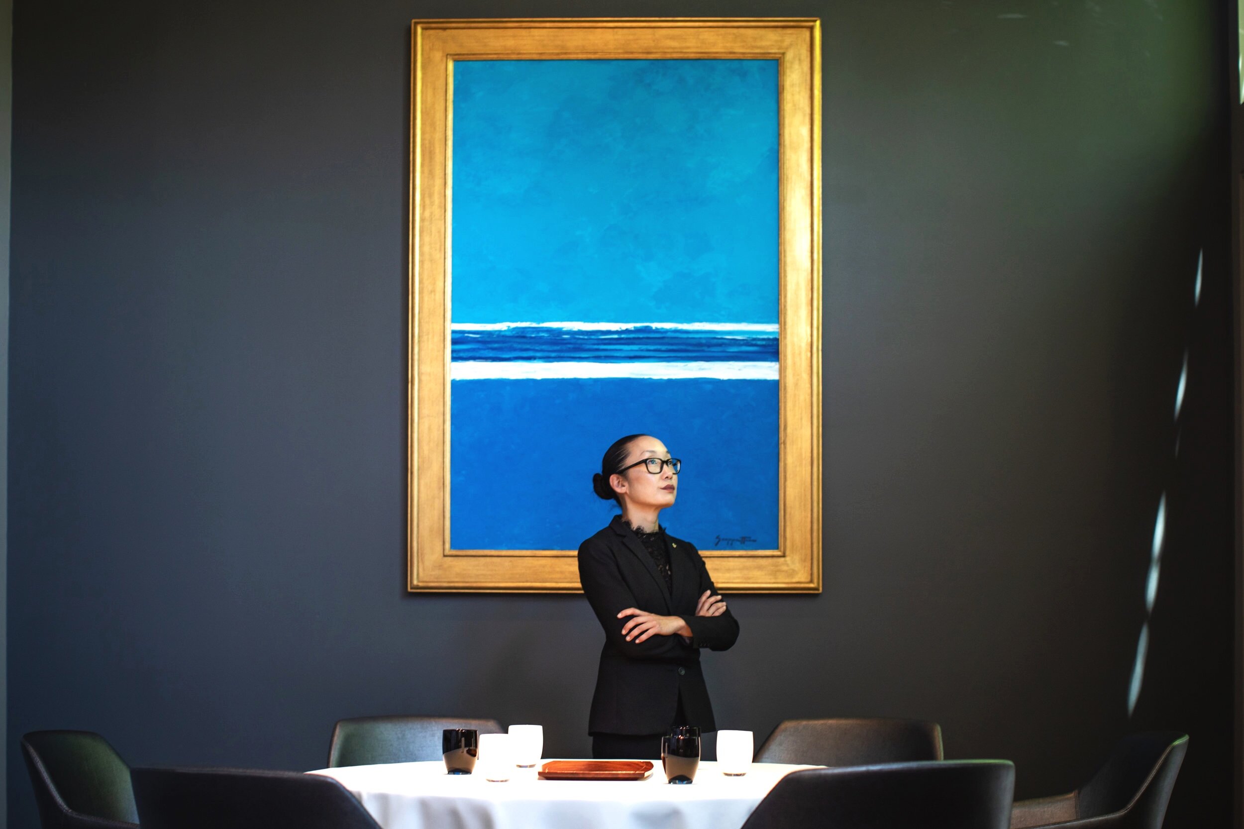  Jenny Yun manager of three Michelin starred, Manresa restaurant in Saratoga California.  