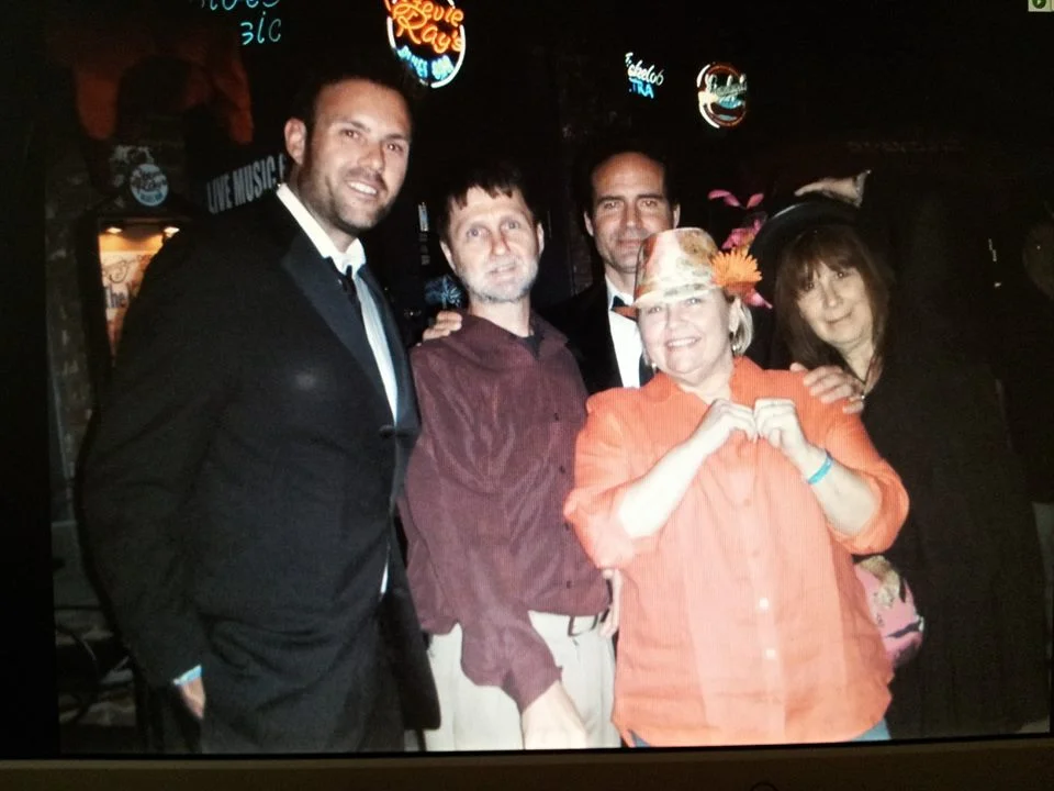 Actor Jason Patrick with Tony Gross,Cherly Jaggers and Natalie Carter
